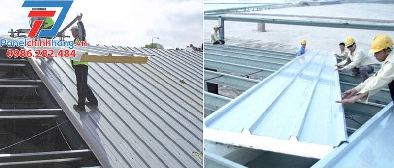 tấm panel cách nhiệt cho xưởng may