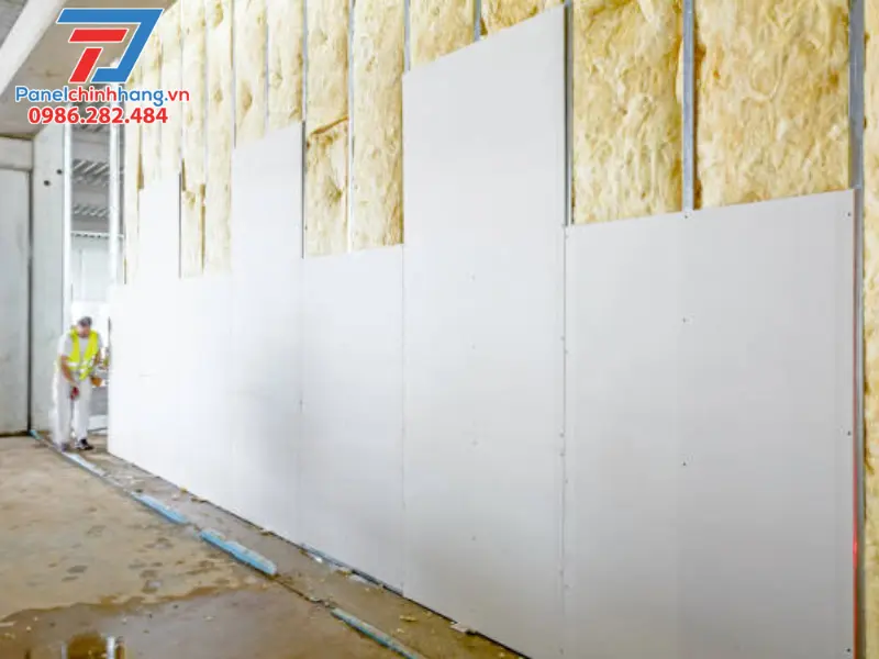 Ứng dụng của bông thủy tinh trong cách âm tường và vách ngăn