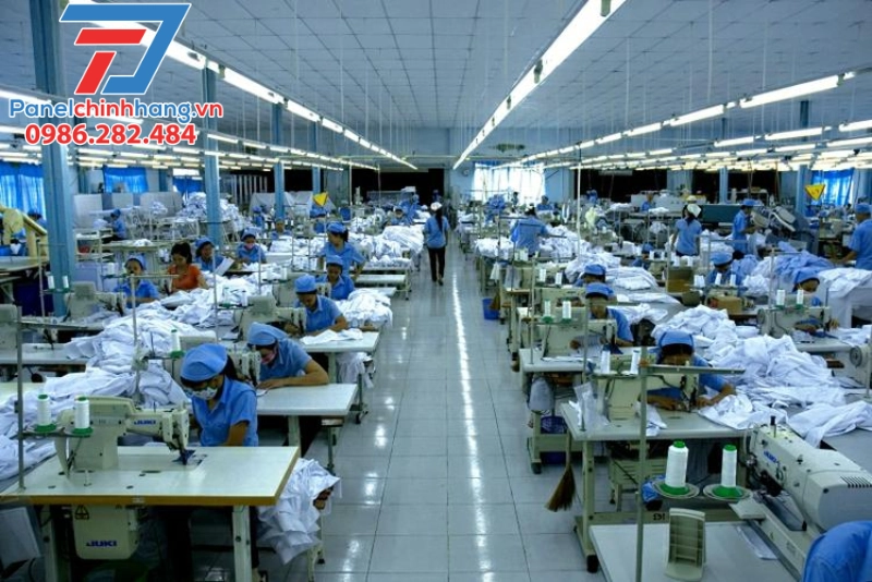 cách nhiệt xưởng may
