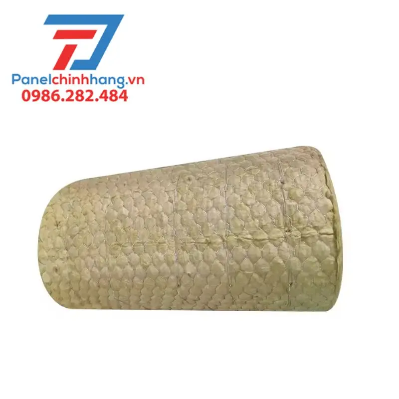 Ứng dụng thực tế của bông khoáng Rockwool dạng cuộn có lưới