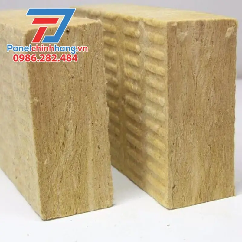Bông khoáng Rockwool tấm 80kg/m3