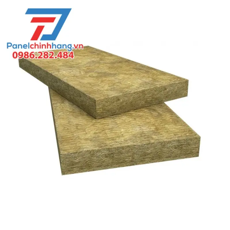 Bông khoáng Rockwool tấm 60kg/m3
