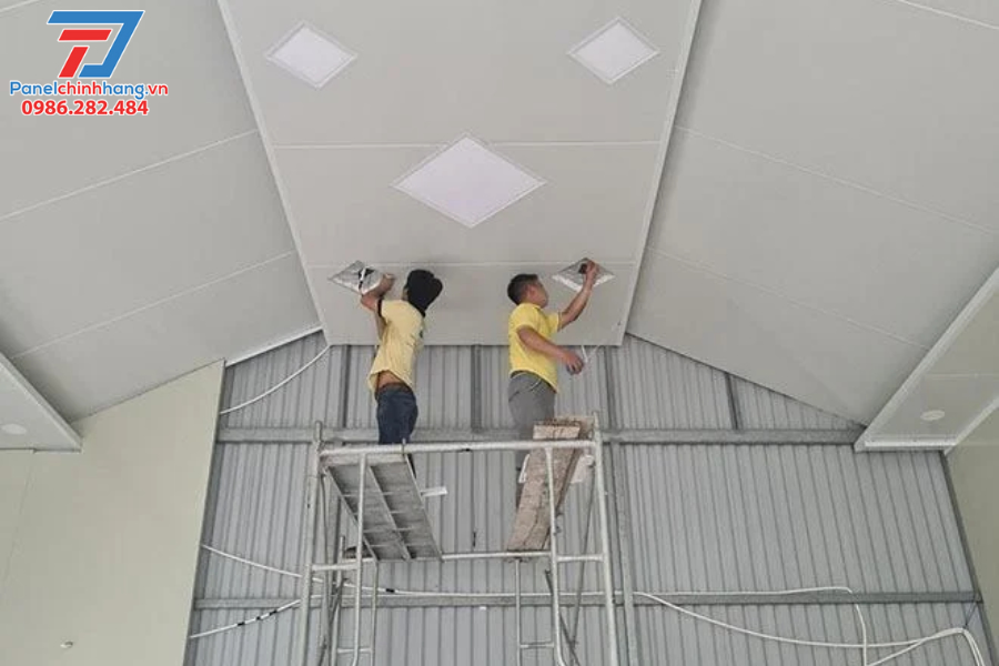 #Hướng Dẫn Thi Công Tấm Trần Panel Cách Nhiệt Tại Nhà