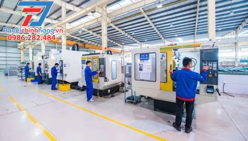 cách nhiệt nhà máy nhựa