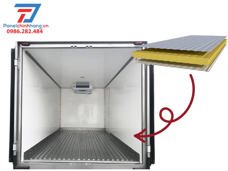 Tấm panel PU cách nhiệt ứng dụng trong giao thông vận tải