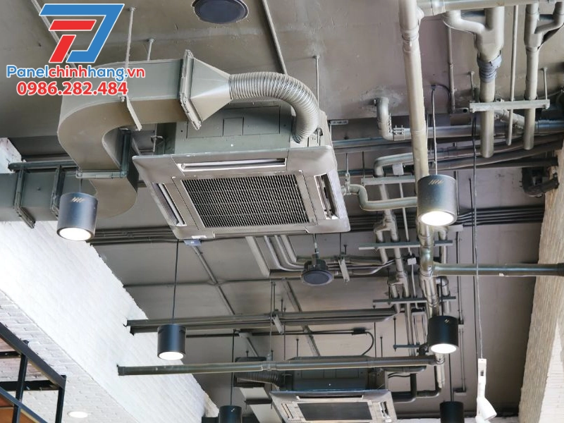 sử dụng điều hoà làm mát cho bếp công nghiệp