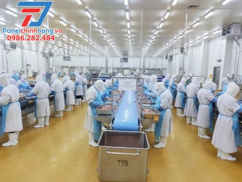 cách nhiệt cho nhà máy chế biến