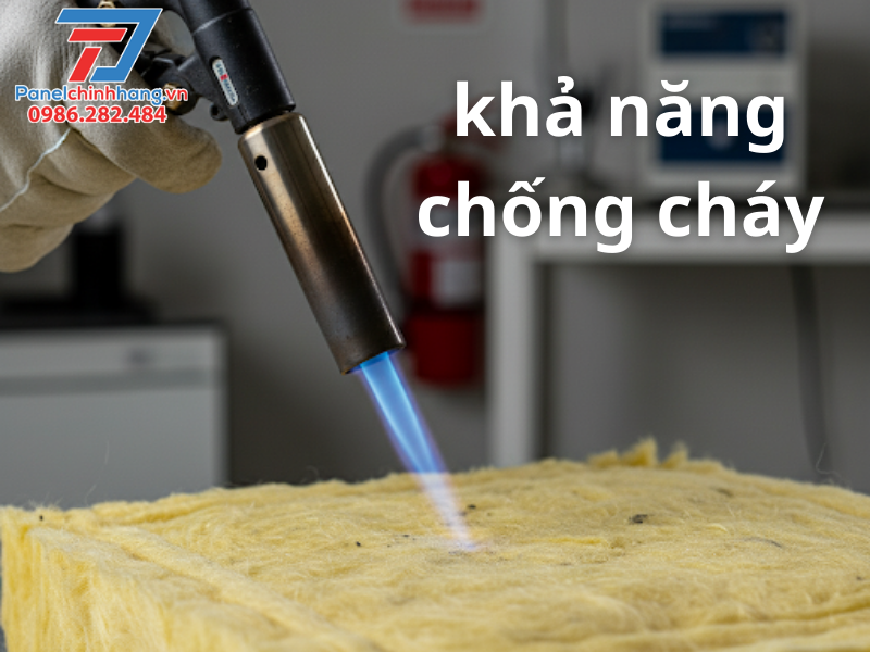 Bông thủy tinh bảo ôn là gì? khả năng chống cháy có tốt không?