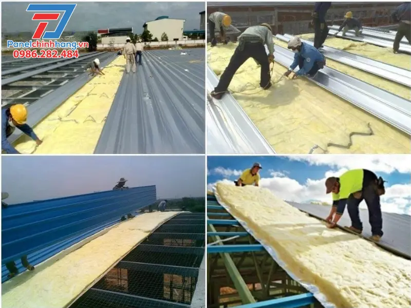 Hướng dẫn lựa chọn tỷ trọng bông thủy tinh phù hợp cách nhiệt mái nhà