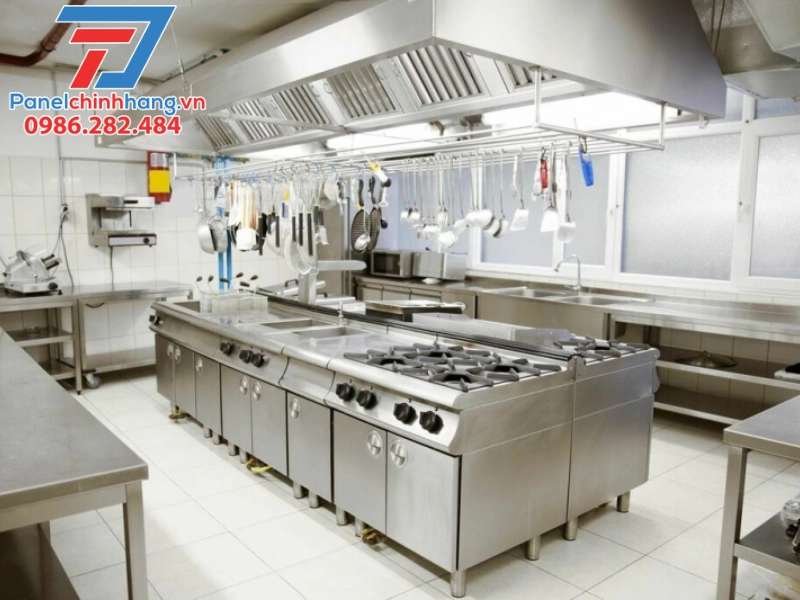 giải pháp cách nhiệt bếp ăn công nghiệp