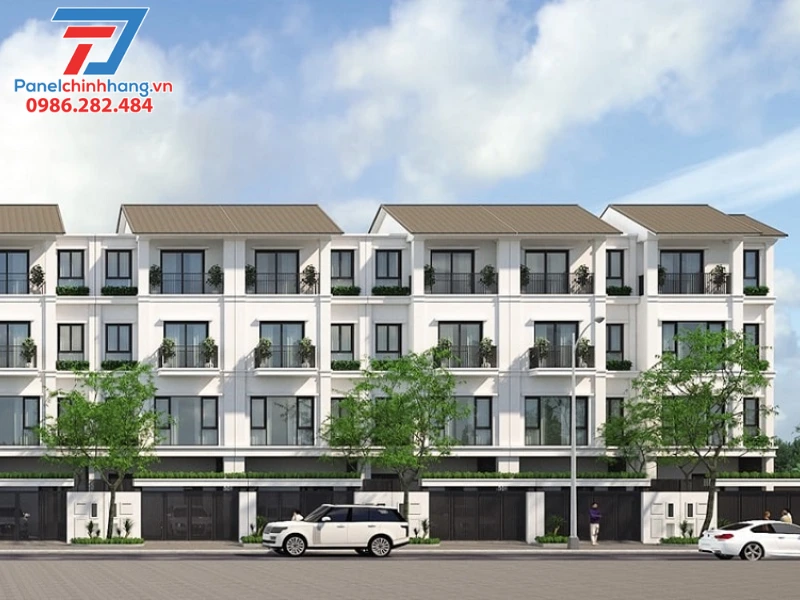 cách âm nhà liền kề