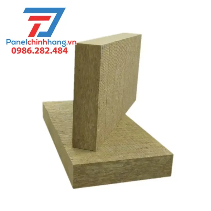 Bông khoáng Rockwool tấm 80kg/m3