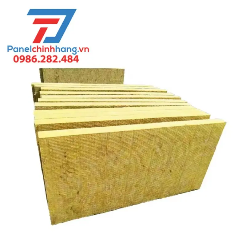 Bông khoáng Rockwool tấm 60kg/m3