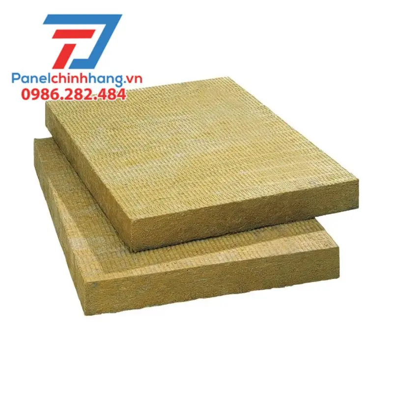 Bông khoáng Rockwool tấm 50kg/m3