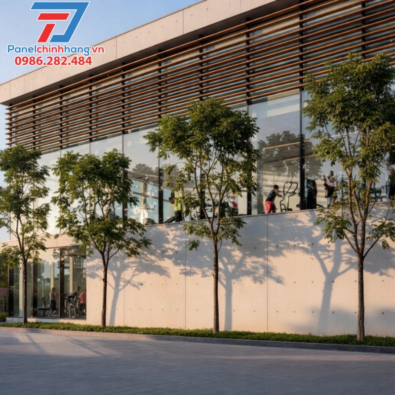 cách nhiệt phòng gym