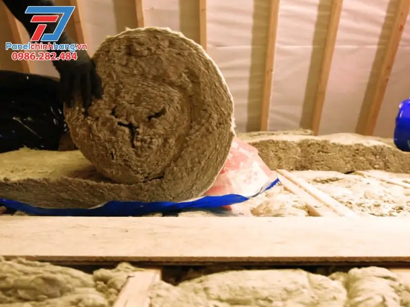 Bông khoáng Rockwool dạng cuộn