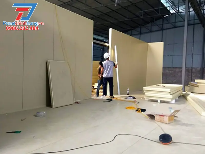 Tấm panel PU cách nhiệt ứng dụng trong xây dựng 