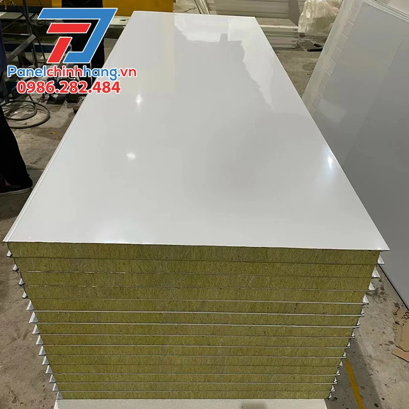 Tấm Panel Rockwool Chống Cháy