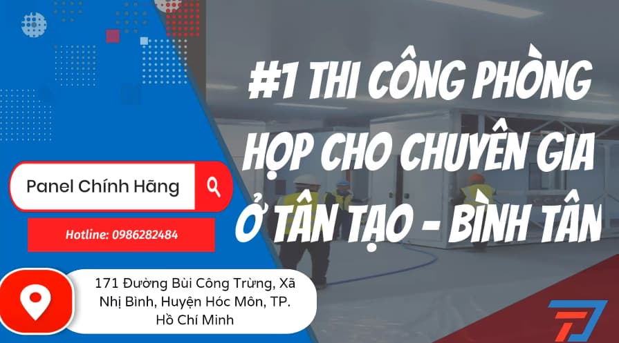 #1 Thi Công Phòng Họp Cho Chuyên Gia Ở Tân Tạo - Bình Tân