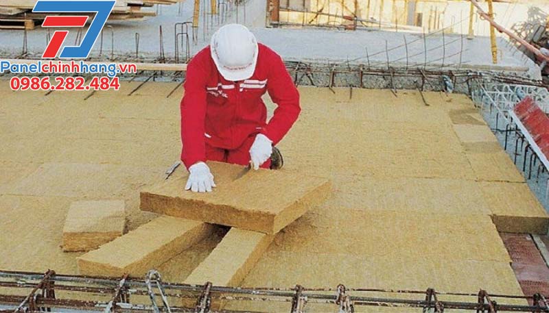 thi công bông khoáng rockwool