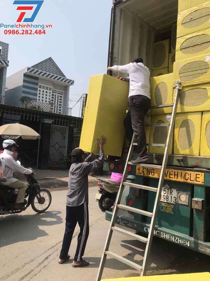 Bông khoáng chống cháy rockwool