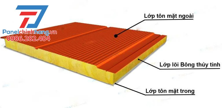 Panel bông thủy tinh