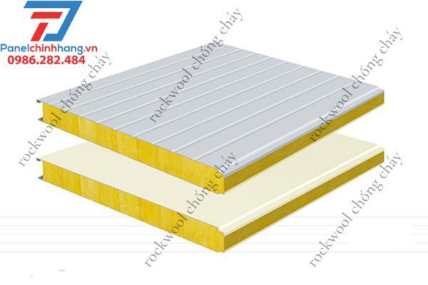 Tấm Panel Rockwool Chống Cháy