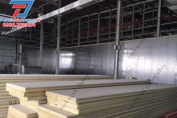 Tấm Panel Rockwool Chống Cháy