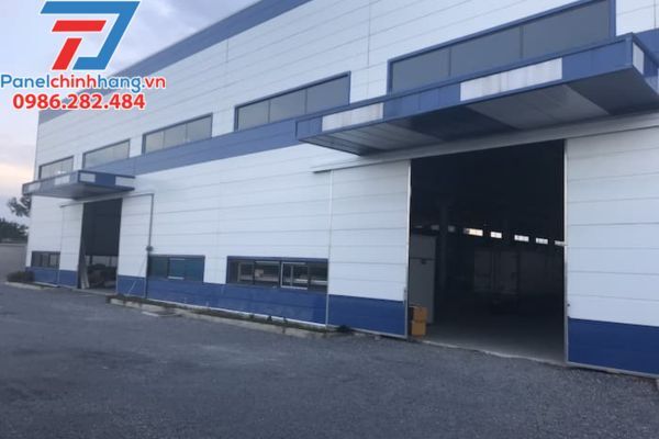 tấm panel eps làm nhà xưởng